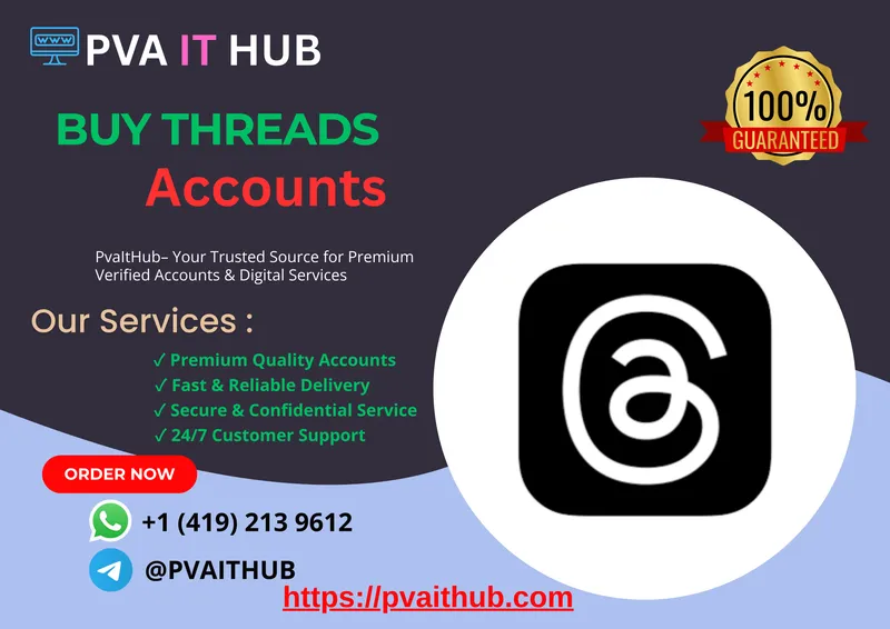 Threads Account Management Service